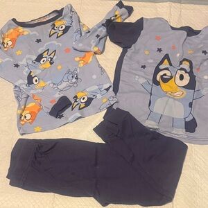 Bluey Kids Pajama Set - size 5/6
